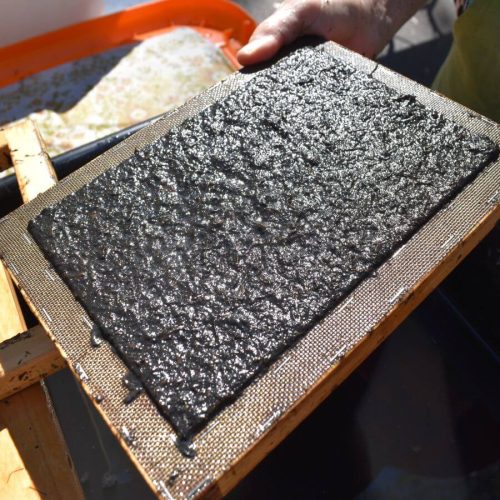 Papermaking with recycled paper