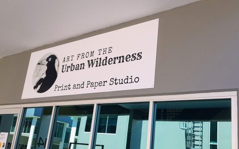 Art from the Urban Wilderness sign